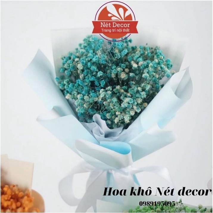 Bó hoa Baby khô gói sẵn làm quà tặng