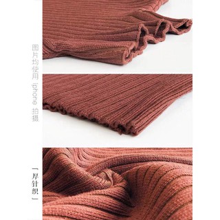 Váy len tăm dáng suông cổ 3 phân [ order 14 ngày ]