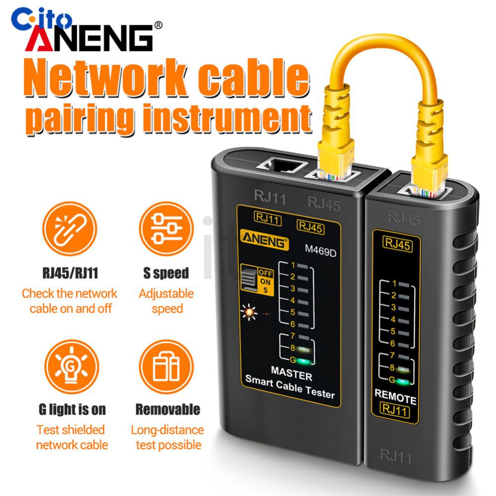 Các Mạng Cáp Công Cụ Test Rj45 Rj11 Lan Dây Đa Năng Ethernet Cáp