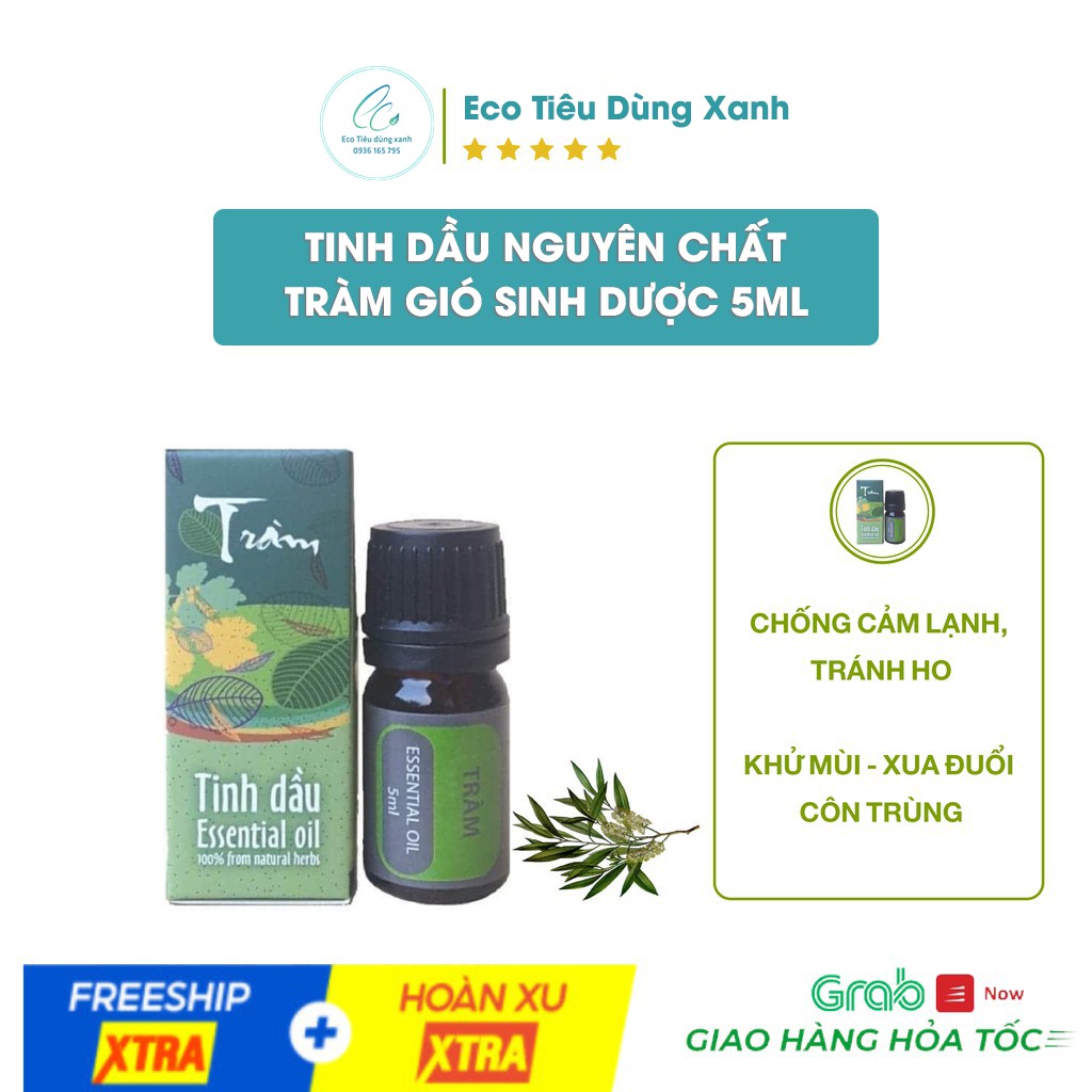 Tinh dầu tràm gió Sinh Dược 5ml