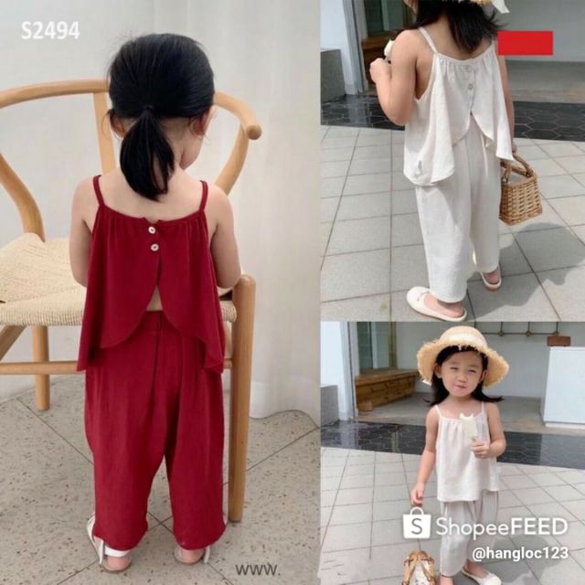 SÉT BỘ BÉ GÁI 2S HỞ LƯNG
