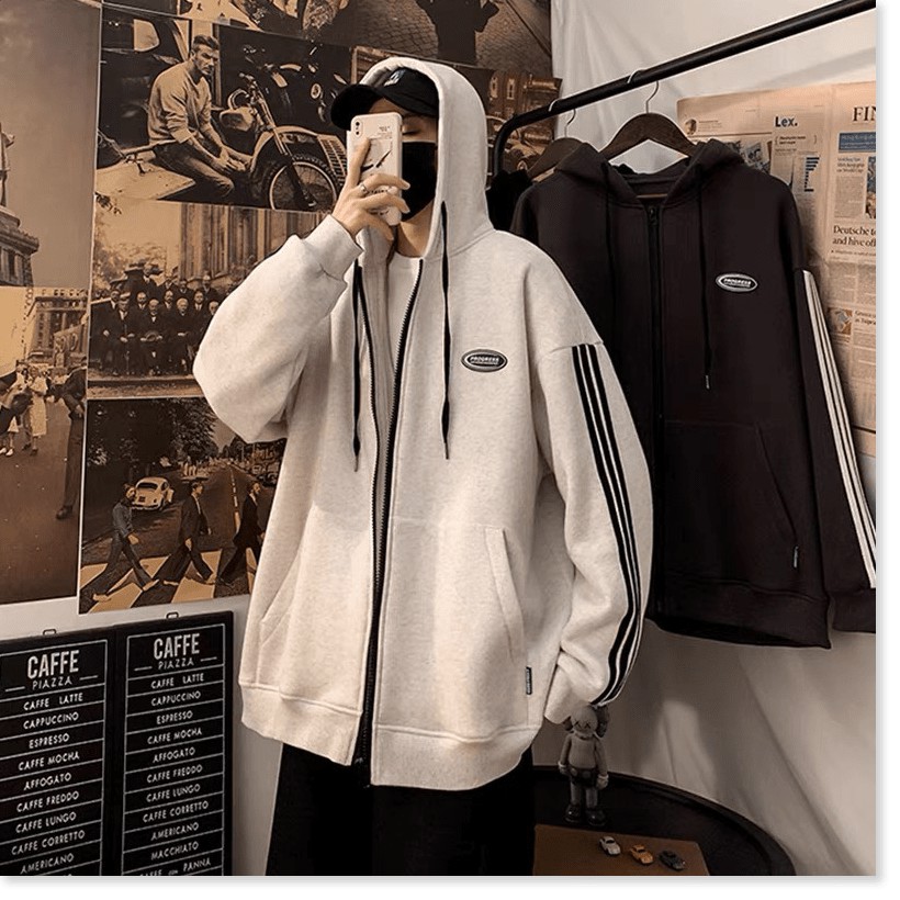 ÁO KHOÁC HOODIE NAM CÓ DÂY KÉO CHỐNG NẮNG THỜI TRANG SIÊU ĐẸP