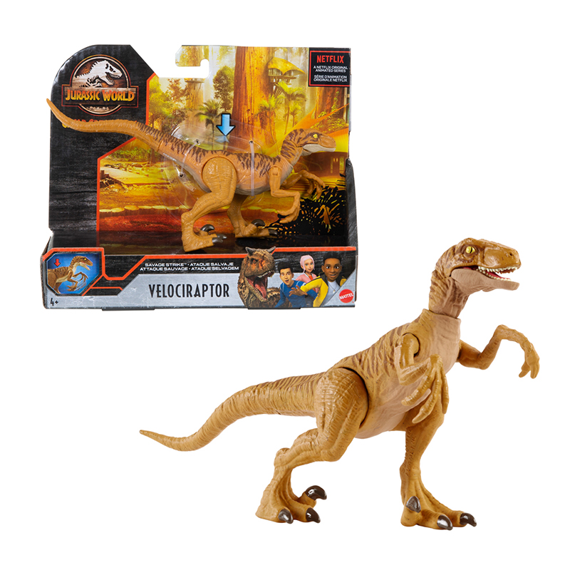 Đồ Chơi Mô Hình JURASSIC WOLRD MATTEL Khủng Long Săn Mồi Tốc Độ Claw Slash HBX32/GCR54