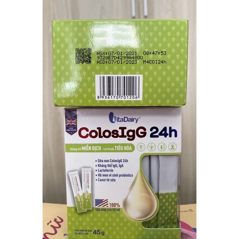 Sữa non ColosIgG 24h