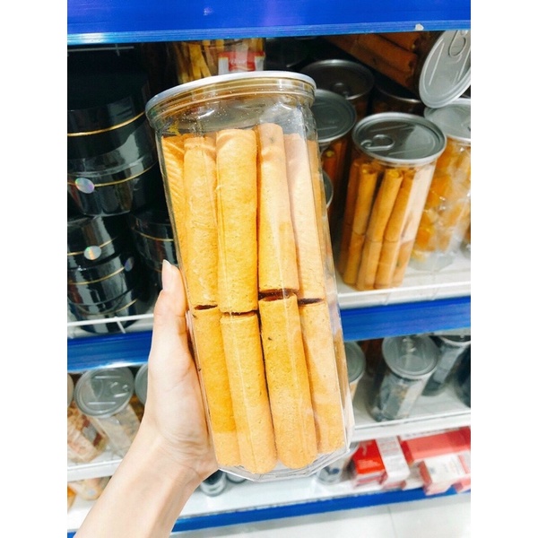 Bánh ống ngò nhân sầu riêng 400gr