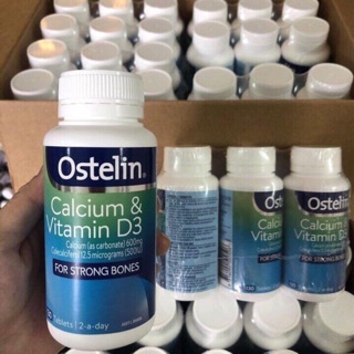 K] 💪🏻 OSTELIN CANXI & VITAMIN D3 : DÀNH CHO MẸ BẦU & SAU SINH, NGƯỜI THIẾU CANXI 💊