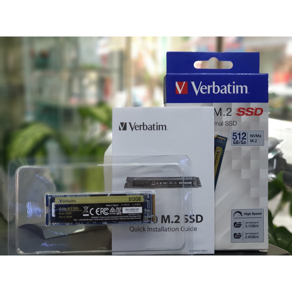 Ổ cứng SSD NVMe PCIe Gen 3.0 X4 Verbatim Vi3000