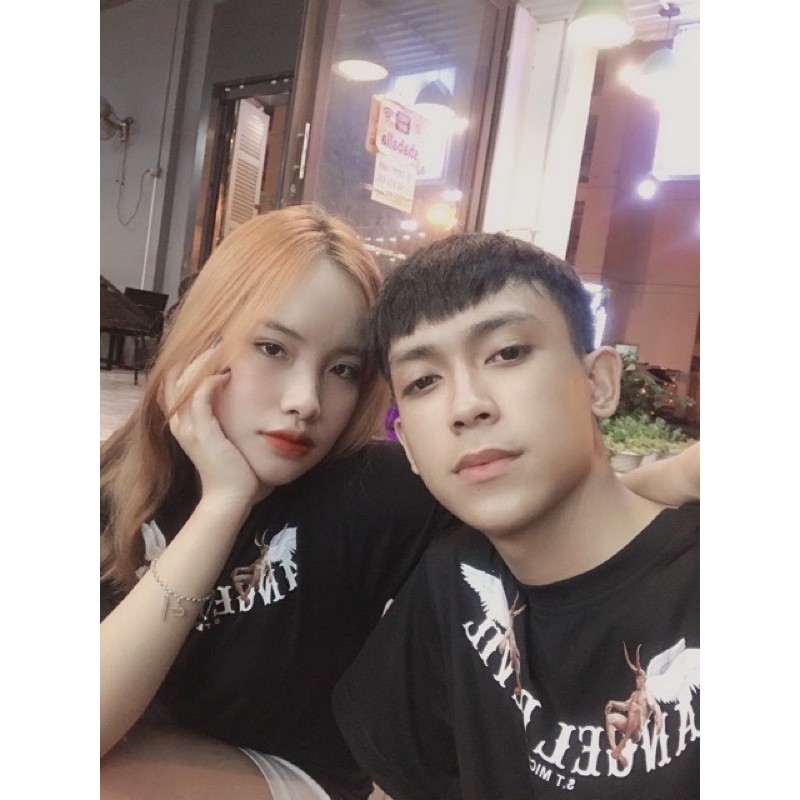 ❤Áo thun nam nữ ANGEL DEVIL siêu hot( Hàng loại 1 video ảnh thật) | BigBuy360 - bigbuy360.vn