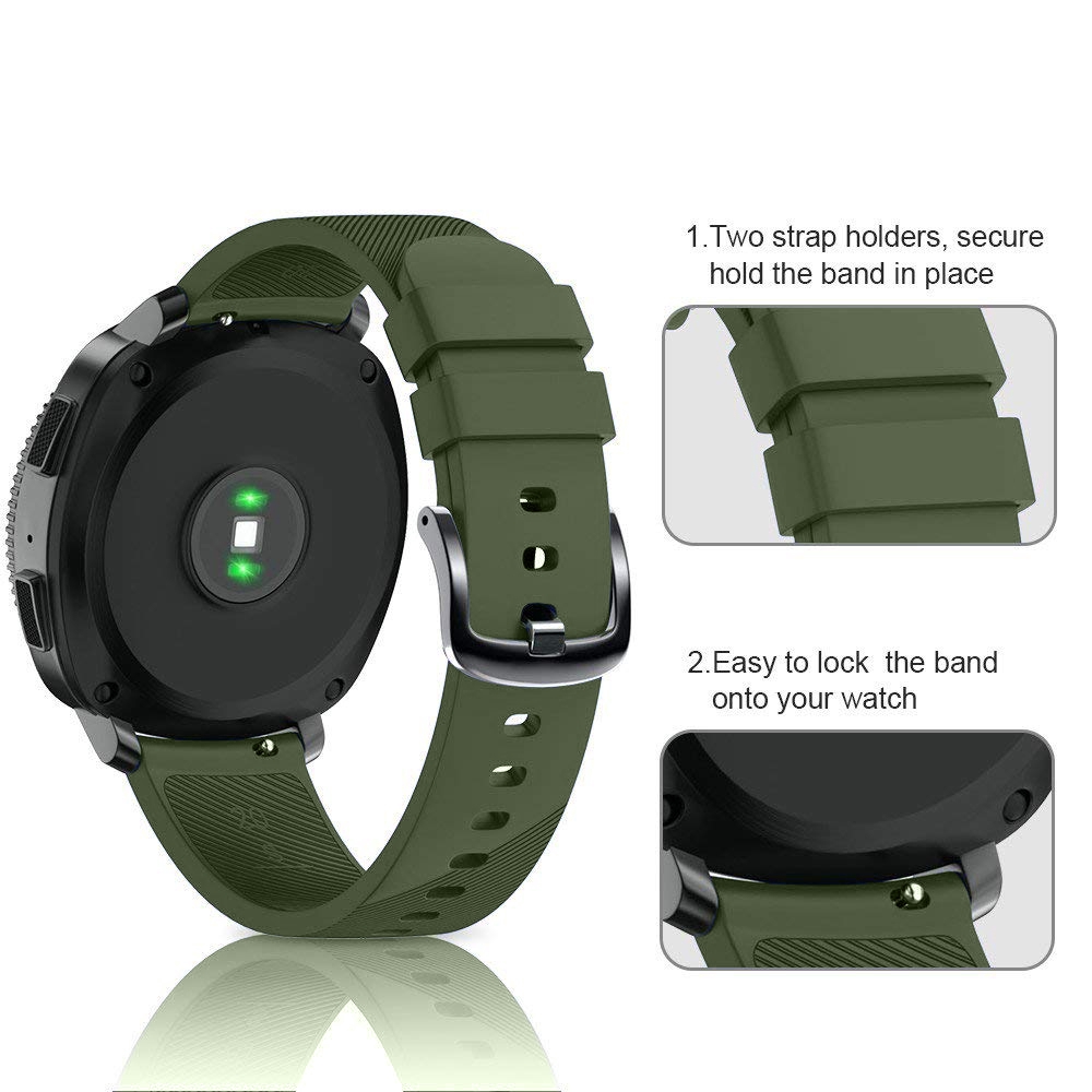 Dây đeo silicone cho đồng hồ thông minh Huami Amazfit GTS 2 GTS2 mini GTS 2e GTS 3 GTS3