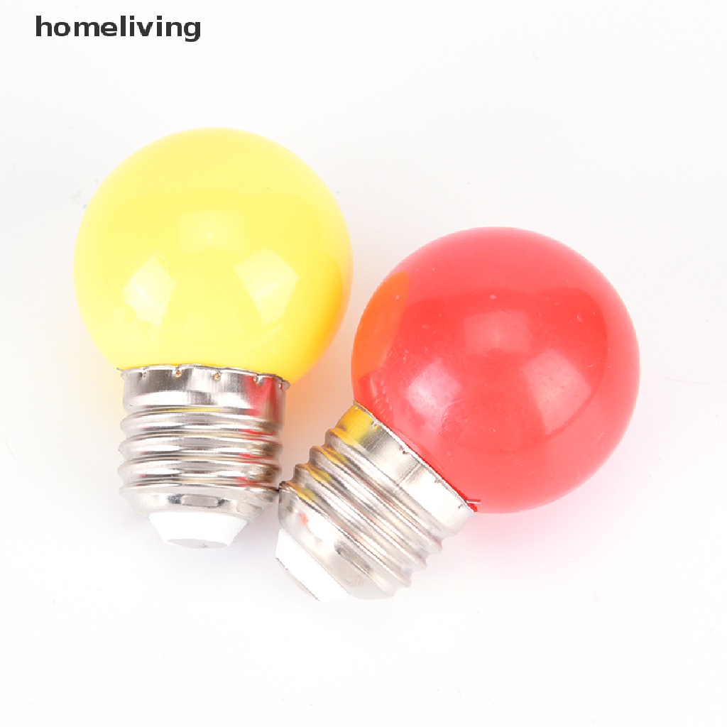 Bóng Đèn LED mini 2W E27 Ánh Sáng Trắng / Xanh Dương / Đỏ / Xanh Lá / Vàng