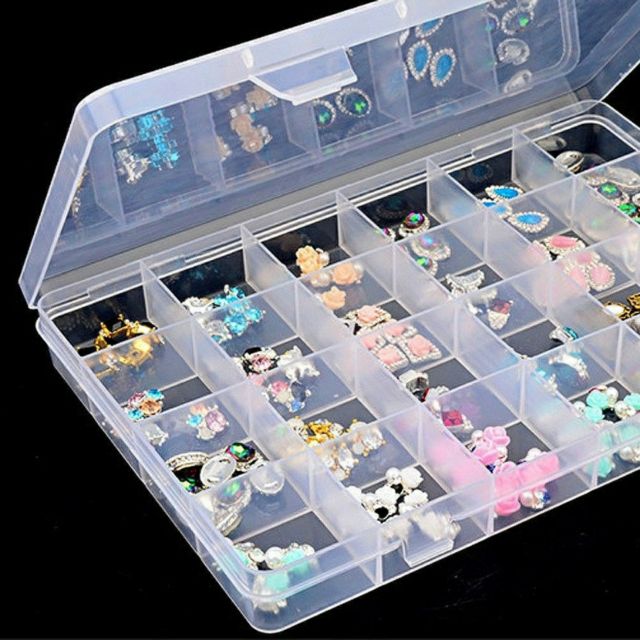 Hộp nhựa 24 ô đựng đá