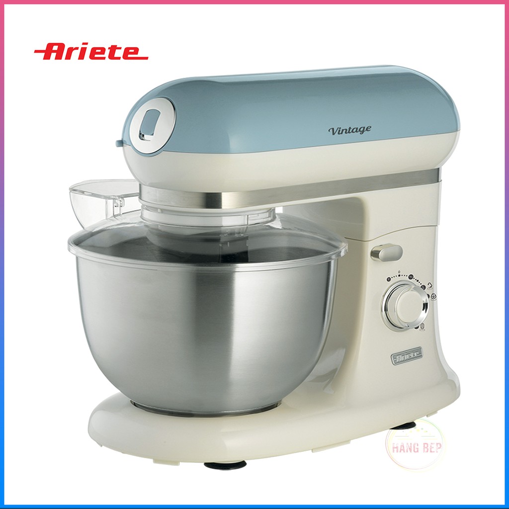 [Mã ELHA22 giảm 6% đơn 300K] Máy trộn bột Vintage Ariete MOD.1588 - Chuẩn chất Italia