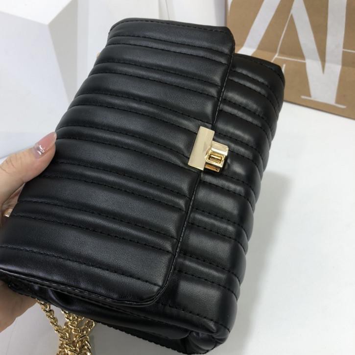 Túi Xách Đeo Vai Zara 5.5 Inch Có Khóa Nhập Khẩu Cho Nữ