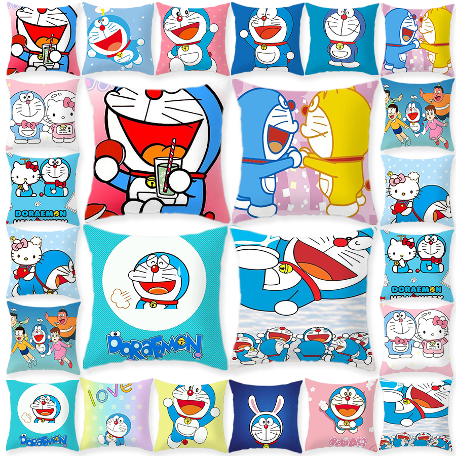 Doraemon Vỏ Gối Hình Doremon Đáng Yêu Trang Trí Phòng Khách / Phòng Ngủ