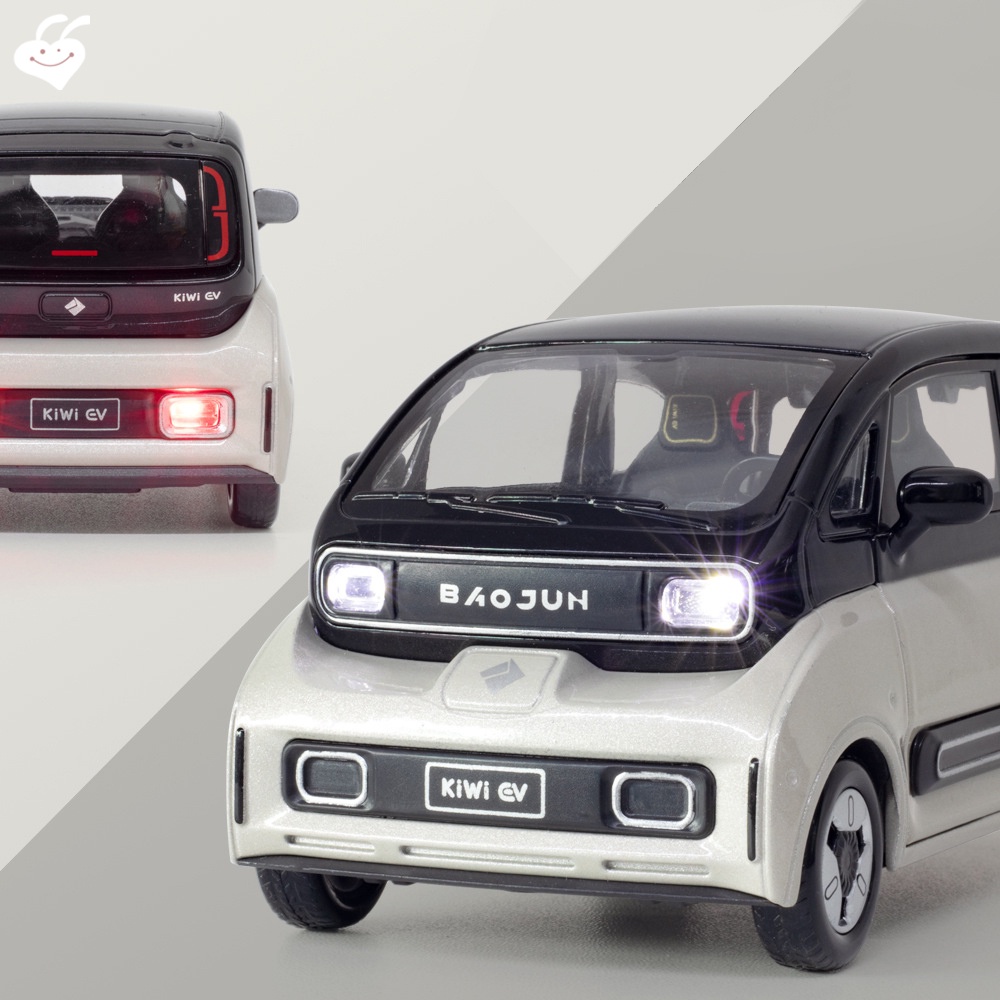 Đồ Chơi Mô Hình Xe Hơi Kiwi Ev Có Đèn Và Thể Mở Cửa Bằng Hợp Kim