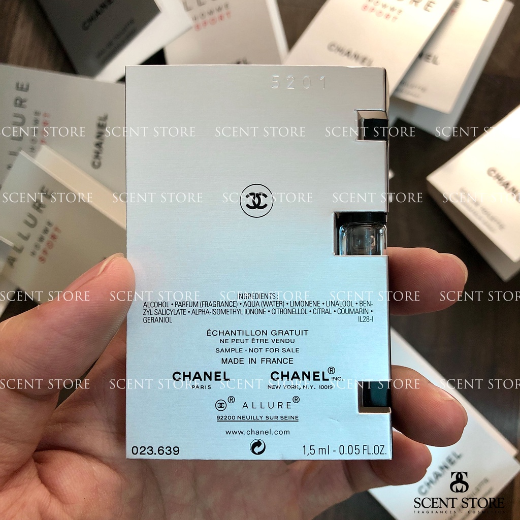 Scentstorevn - Vial chính hãng nước hoa Allure Homme Sport [1.5ml]