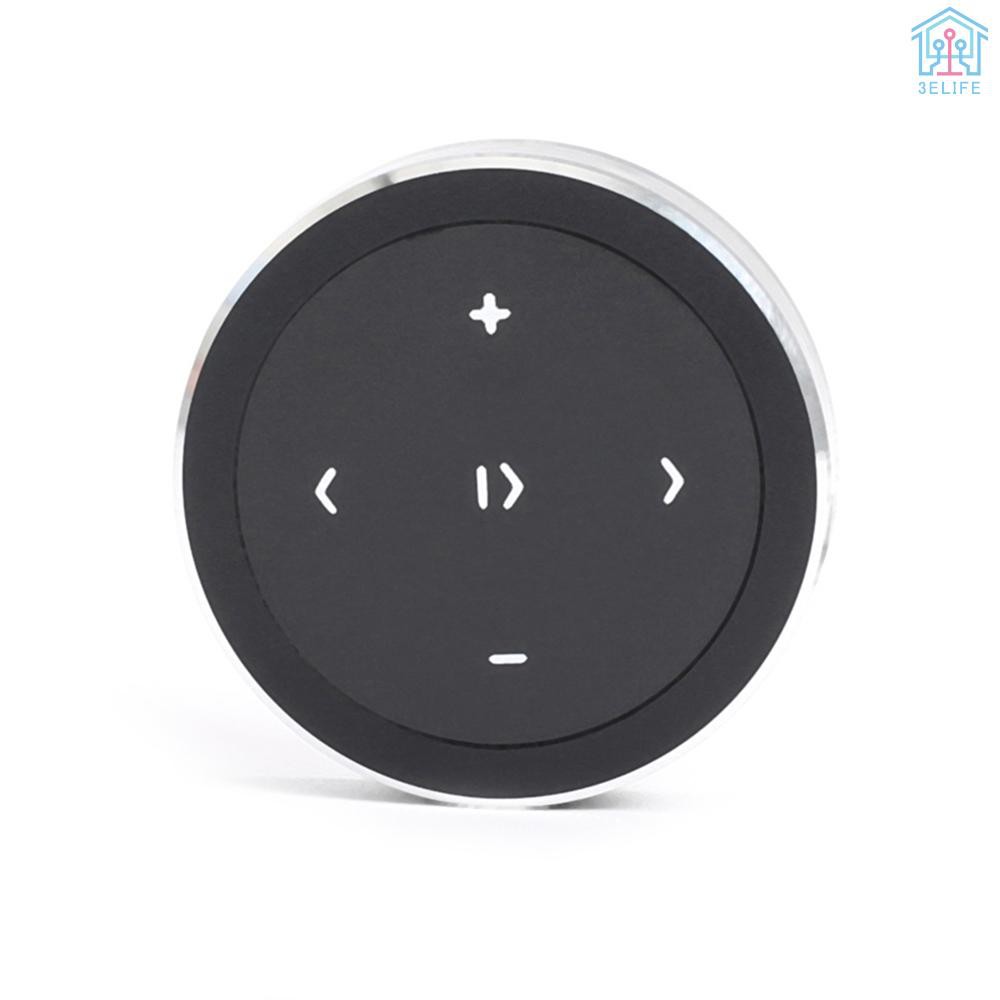 【E&V】Wireless Bluetooth 4.0 Remote Control Media Button Car Motorcycle Steering Wheel Music Play Remote Control for iOS Android