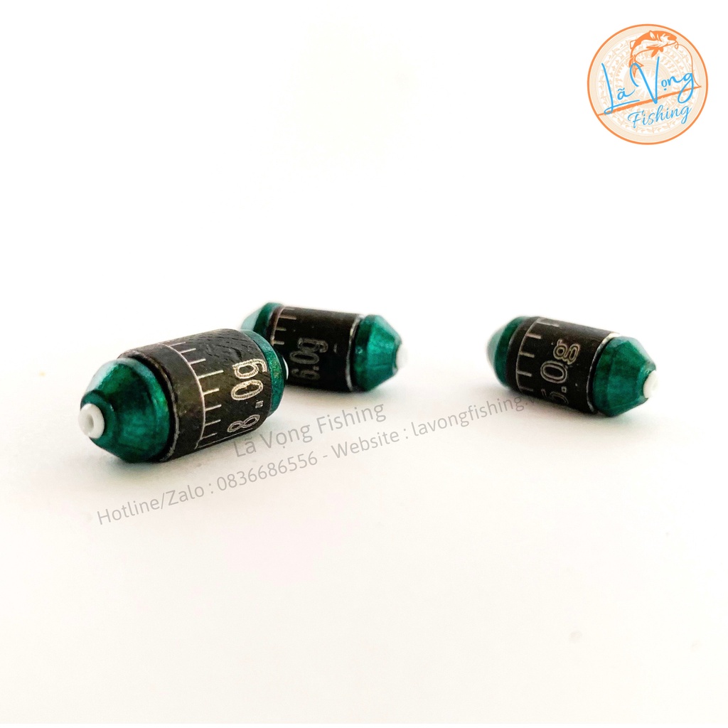 Chì Câu Đài Chống Nổ Cao Cấp 2g - 10g - Màu Xanh