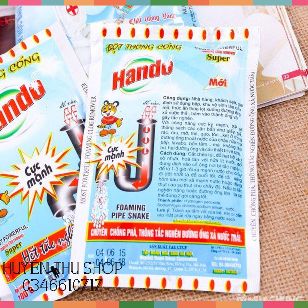 Bột thông cống Ha do 100g
