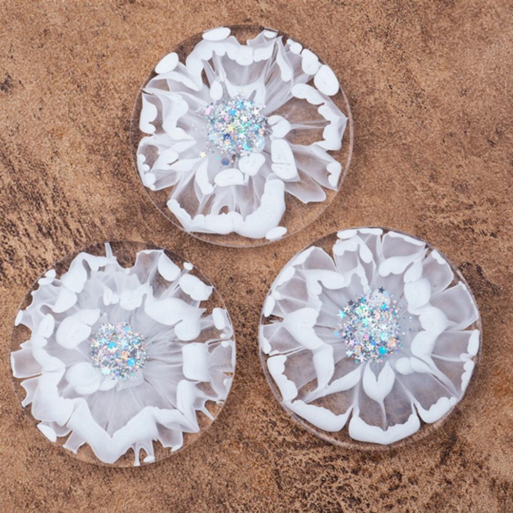 Khuôn Trang Trí Đế Lót Ly|Khuôn Giá Đỡ Cốc Nước Hình Vuông Bằng Resin