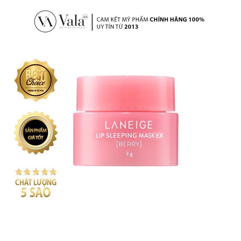 Dưỡng Môi Laneige Lip Sleeping Mask Berry 3g