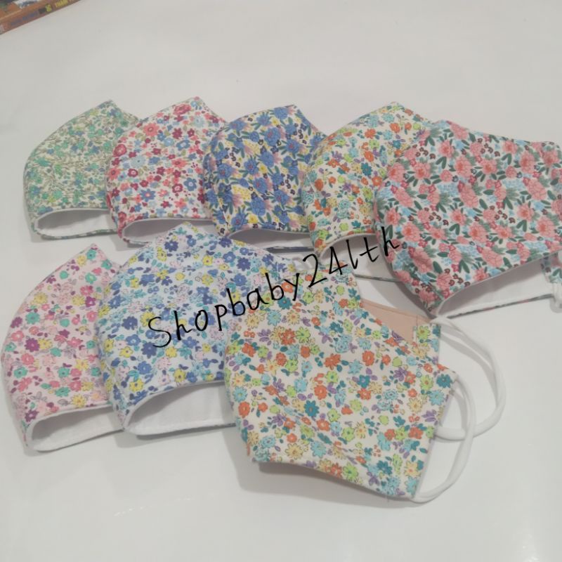 Khẩu trang vải cao cấp 3 lớp  chống nắng, gió lùa, thoáng mát, bảo vệ hiệu quả đi nắng, chống bụi