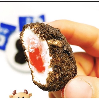 🍓 kẹo marshmallow oreo nhân dâu hộp 100g