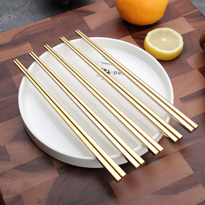 Đũa ăn làm bằng thép không gỉ 304 chất lượng cao