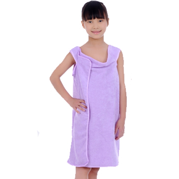 Khăn choàng tắm bằng vi sợi tiện dụng cho nữ