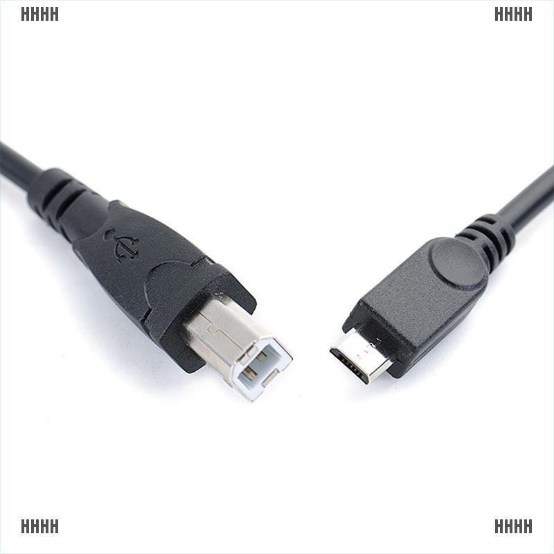 Dây Cáp OTG Chuyển Đổi Từ Đầu Cắm 3.2ft Micro USB Sang Cổng Cắm USB Type B Cho Điện Thoại / Máy Tính Bảng