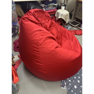 ghế lười hạt xốp sz xL màu đỏ