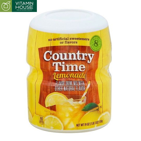 Bột Pha Chanh Country Time 538g - VITAMIN HOUSE