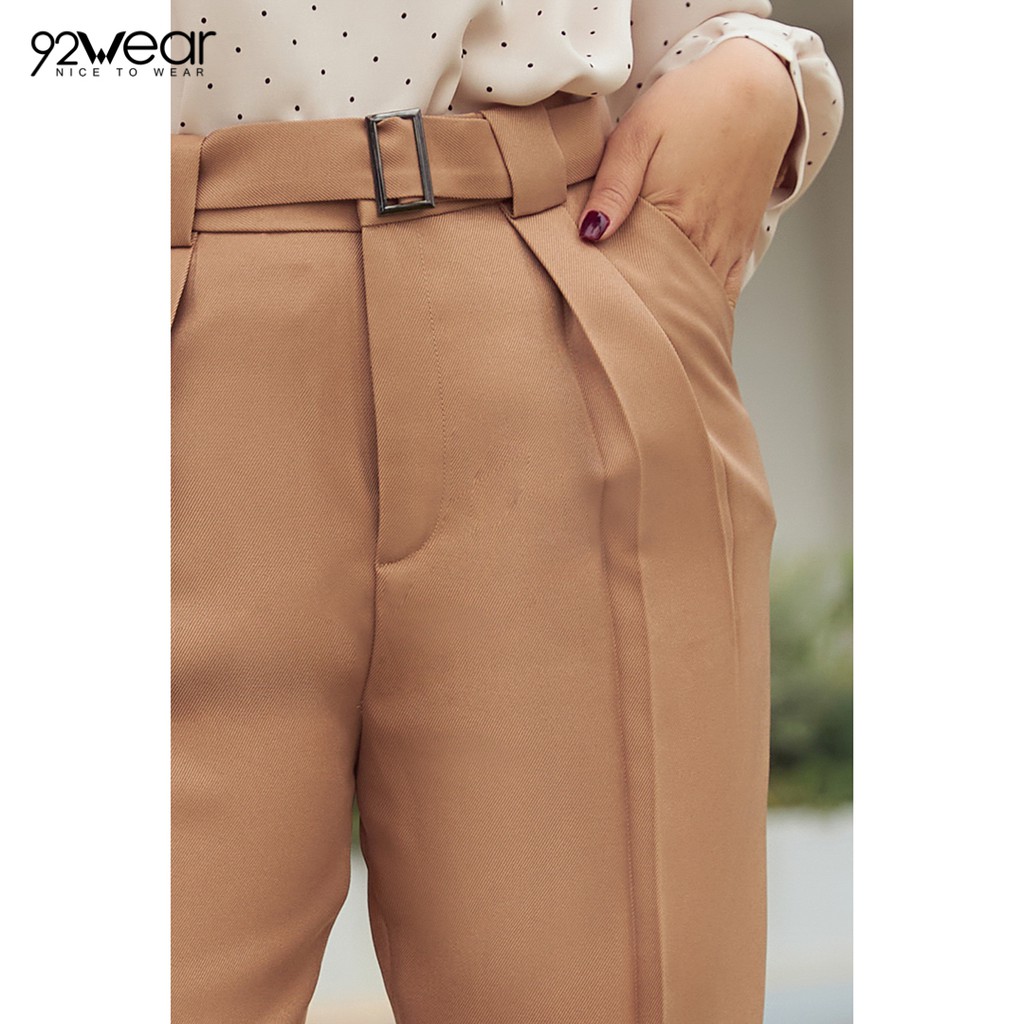 Quần baggy nữ đai rời QAW0673 92WEAR | BigBuy360 - bigbuy360.vn