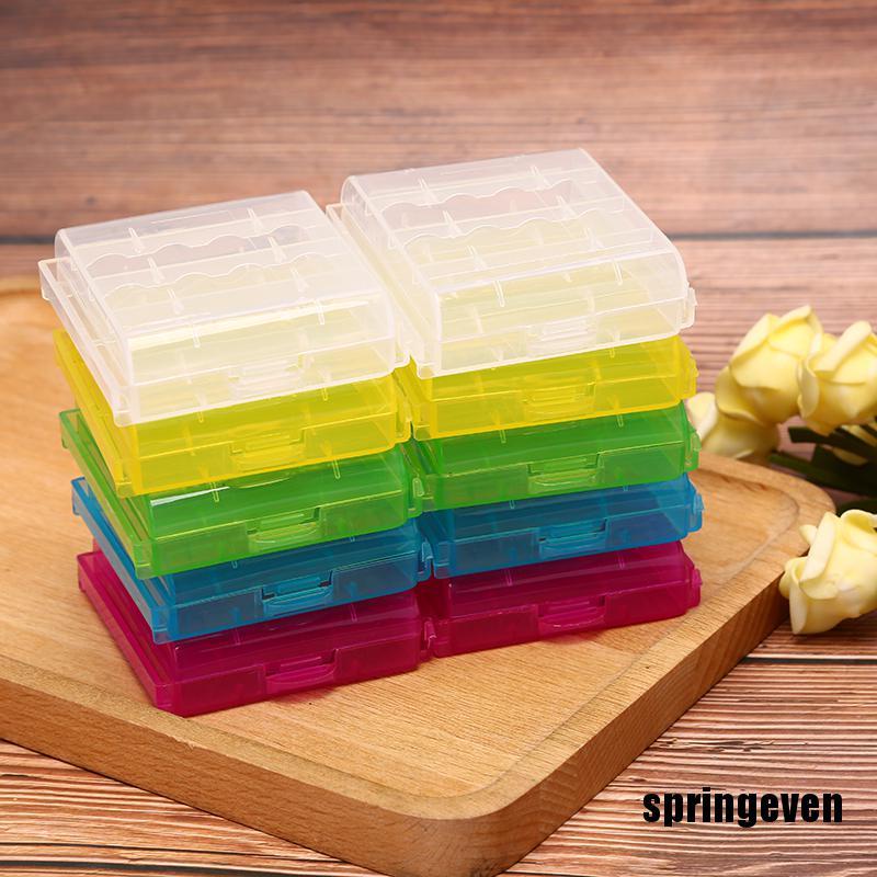 Hộp Đựng Pin Bằng Nhựa Cứng Chống Thấm Nước Tiện Dụng Ốp