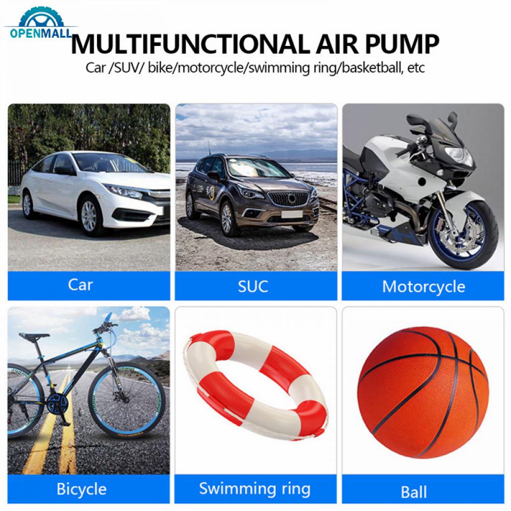 Máy Bơm Lốp Xe Kỹ Thuật Số Không Dây Công Suất Cao Có Đèn Led