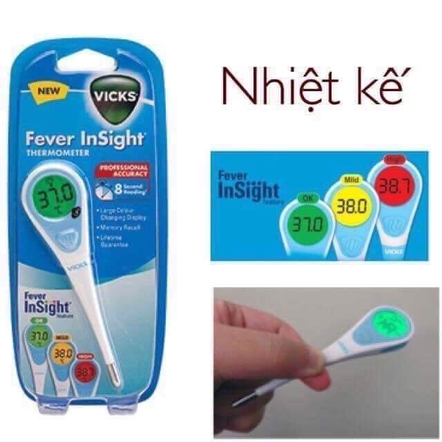 Cặp nhiệt kế Vicks