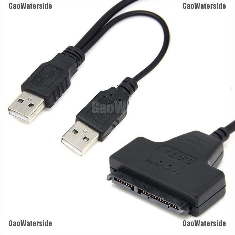 Cáp Chuyển Đổi Usb 2.0 Sang Sata Serial Ata Cho Ổ Cứng 2.5 Hdd Ssd Laptop