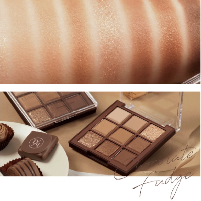 Bảng phấn mắt màu sô cô la Dasique 10.5g mã 11