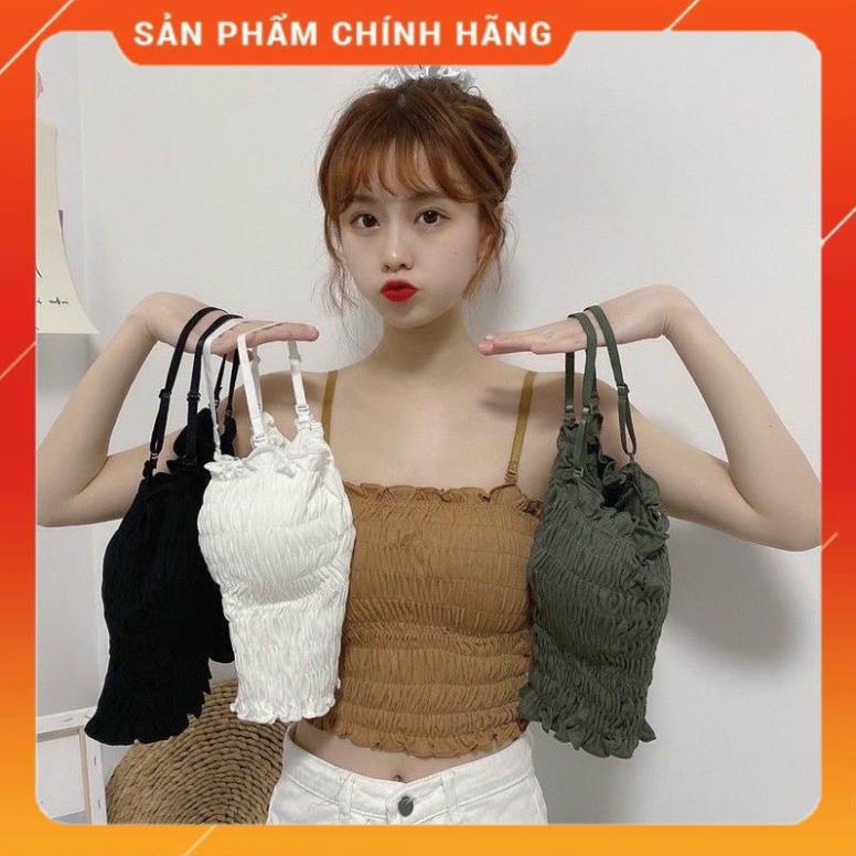 Áo Bra Nữ Nhún Dáng Lửng Siêu Hot 2088