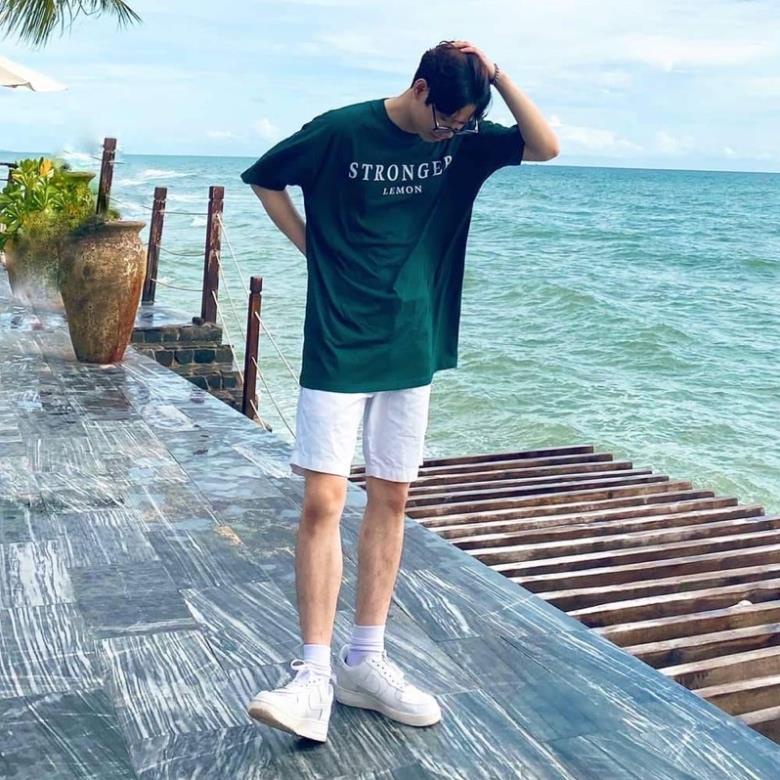 [Rẻ Vô Địch] Áo Thun Nam Nữ Form Rộng Unisex STRONGER