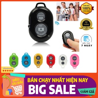 [ Giá Sốc] Remote chụp hình bluetooth từ xa cho điện thoại khoảng cách 10m