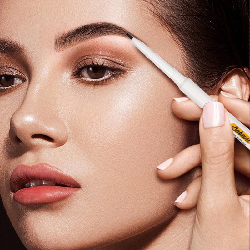 Bút Kẻ Lông Mày 6 Màu Hai Đầu / Bút Kẻ Lông Mày 1.5mm Siêu Mịn Chống Thấm Nước Chống Mồ Hôi