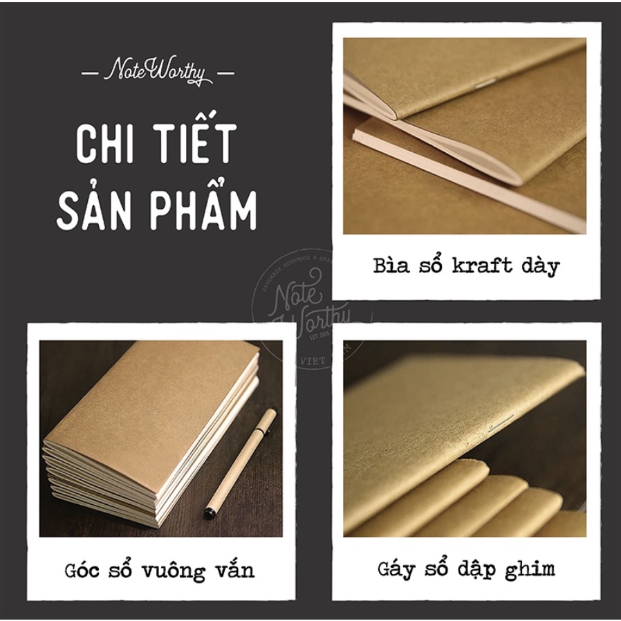 Sổ tay to do list 60 trang 11x20cm bìa mềm mỏng nhẹ tiện ích - Noteworthy to do list