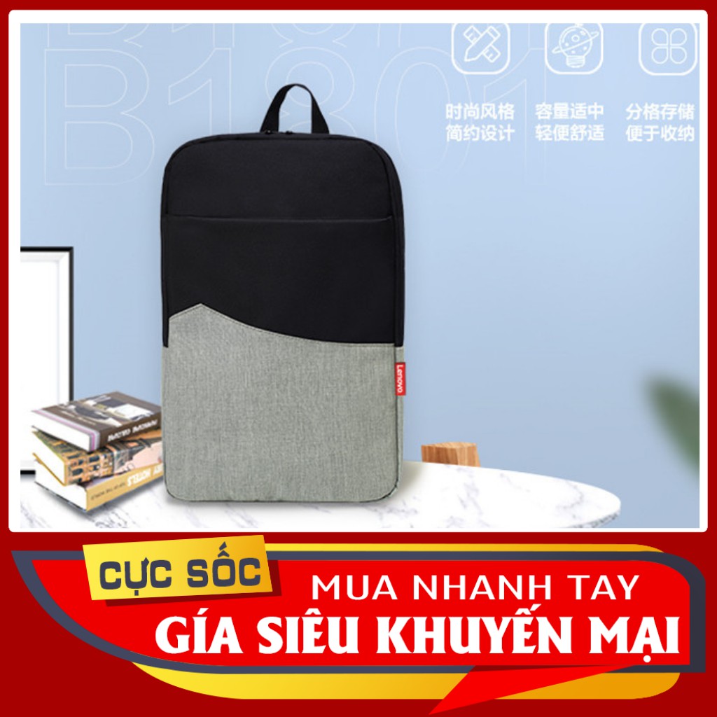Balo Laptop Lenovo B181 đa năng, kiểu dáng trẻ trung, chất liệu polyester chống nước
