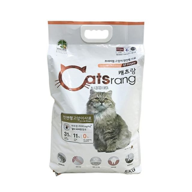 Bao 5kg hạt thức ăn catsrang cho mèo