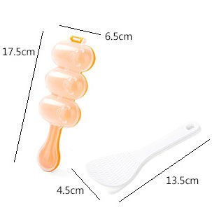 Bộ khuôn lắc cơm tạo hình cho bé ăn dặm