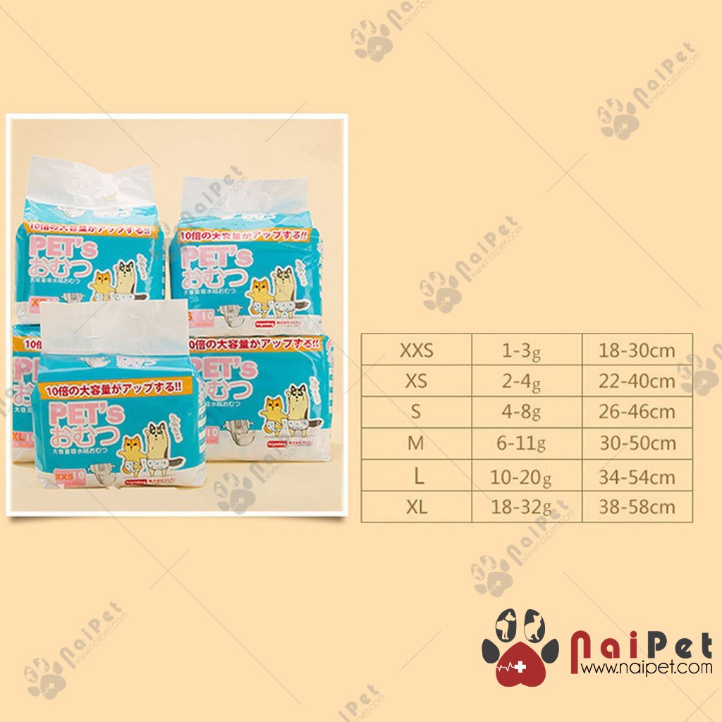 Tã Lót Bỉm Lót Cho Chó Mèo Hipidog