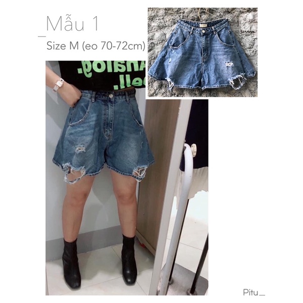 QUẦN ĐÙI JEAN 2HAND SIZE M