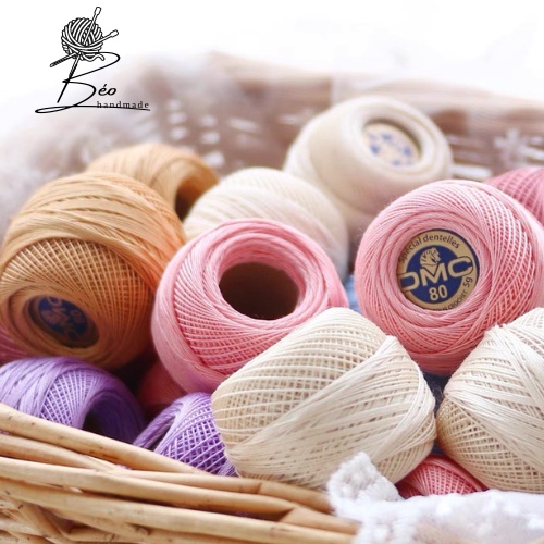 Cuộn sợi cotton 5gr DMC Tatting Cotton No80