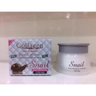 Kem dưỡng trắng, căng bóng da cao cấp collagen snail 80gr